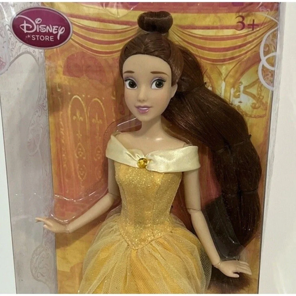 Belle Classic Doll Disney Store Beauty And The‎ Beast Retired Lot Of 4 NEW